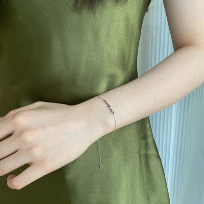 [Clara Jewels]Romantic Heart Shape Lover Bracelet