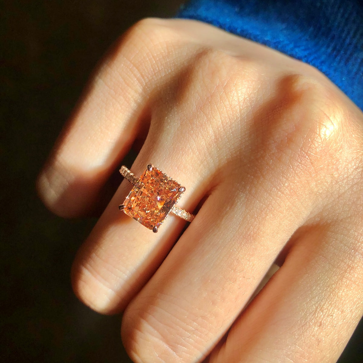 [Clara Jewels]4.0 Carat Luxurious Engagement Ring