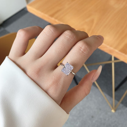 [Clara Jewels]4.0 Carat Ornate Enchanting Radiand Cut Banquet Ring