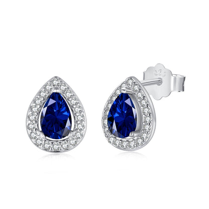 [Clara Jewels]Luxurious Water Drop Shape Earrings