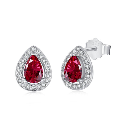 [Clara Jewels]Luxurious Water Drop Shape Earrings