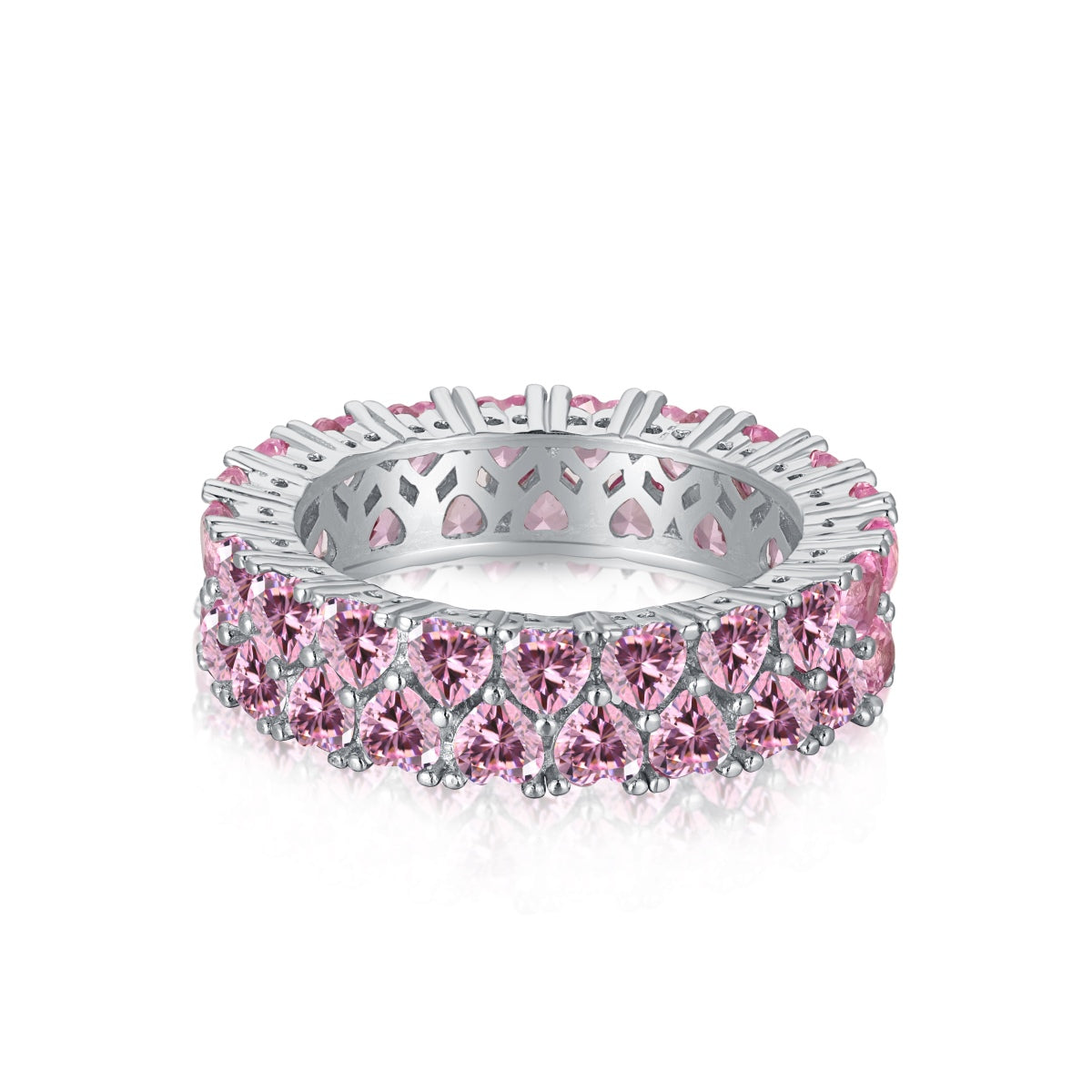 [Clara Jewels]Sparkling Full Heart Ring