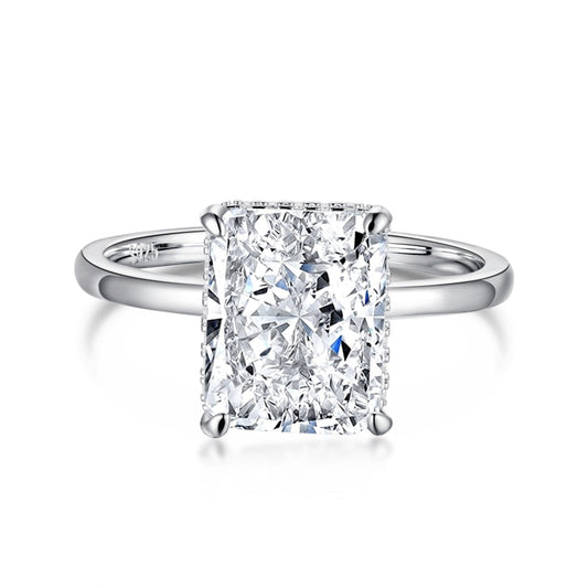 [Clara Jewels]4.0 Carat Ornate Enchanting Radiand Cut Banquet Ring