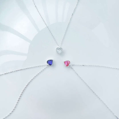 [Clara Jewels]Ornate Heart Shape Necklace