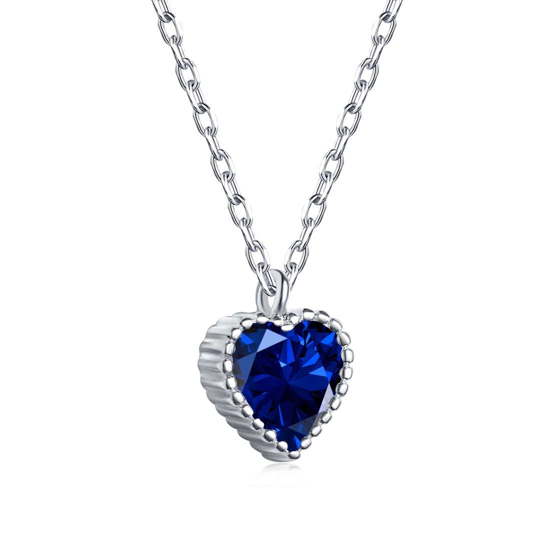[Clara Jewels]Ornate Heart Shape Necklace