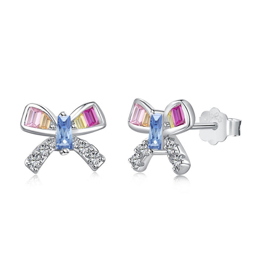[Clara Jewels]Ornate Butterfly Shape Daily Earrings