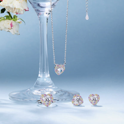 [Clara Jewels]Exquisite Heart Shape Necklace