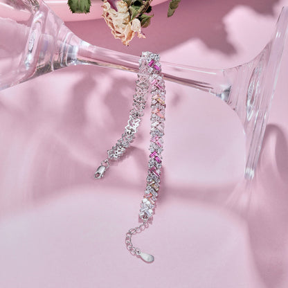 [Clara Jewels]Dazzling Unique Multi Shape Daily Bracelet