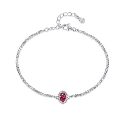[Clara Jewels]Exquisite Oval Shape Bracelet