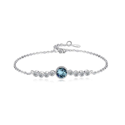 [Clara Jewels]Luxurious Heart Of The Ocean Bracelet