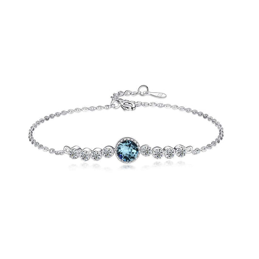 [Clara Jewels]Luxurious Heart Of The Ocean Bracelet