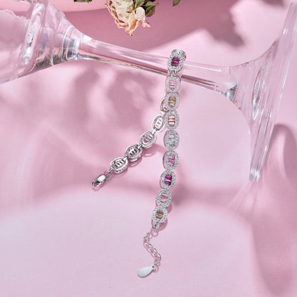 [Clara Jewels]Exquisite Ornate Emerald Cut Daily Bracelet