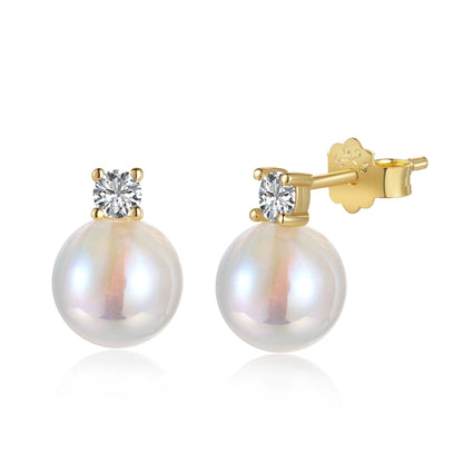 [Clara Jewels]Symphony Mermaid Pearl Earrings