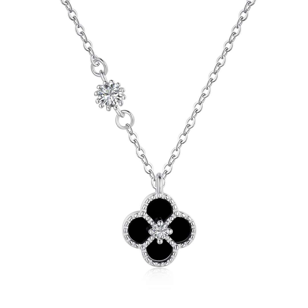[Clara Jewels]Delicate Flower Shape Necklace