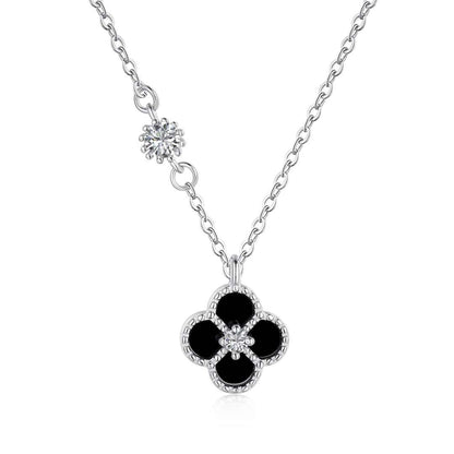 [Clara Jewels]Delicate Flower Shape Necklace