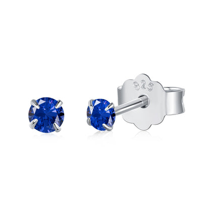 [Clara Jewels]Delicate Solitaire Earrings