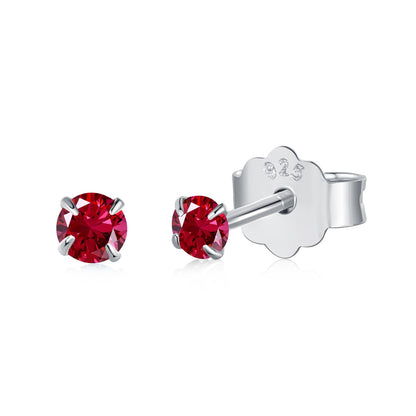 [Clara Jewels]Delicate Solitaire Earrings