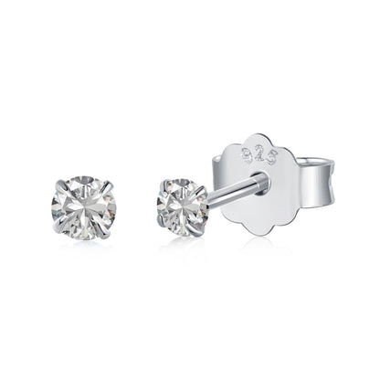 [Clara Jewels]Delicate Solitaire Earrings