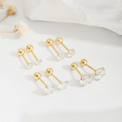 [Clara Jewels]Unique U-Shaped Ear Bone Earrings