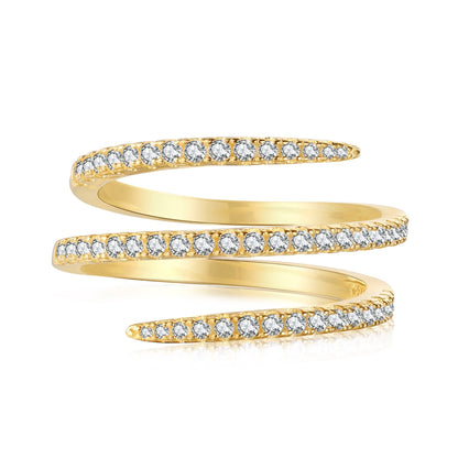 [Clara Jewels]Unique Vibrant Entangle Daily Ring
