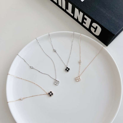 [Clara Jewels]Delicate Flower Shape Necklace