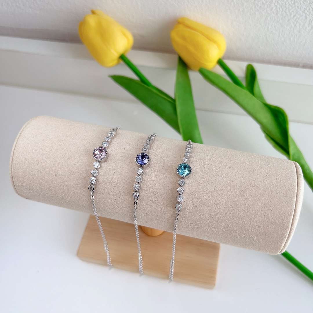 [Clara Jewels]Luxurious Heart Of The Ocean Bracelet