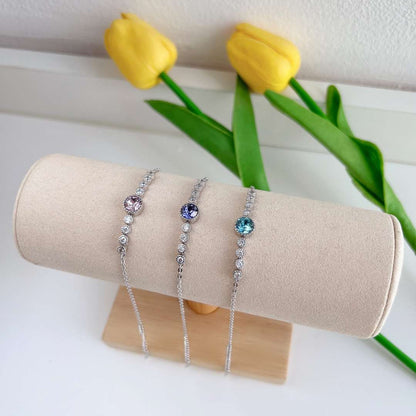 [Clara Jewels]Luxurious Heart Of The Ocean Bracelet