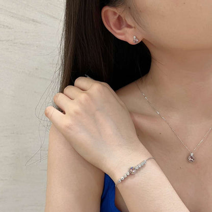 [Clara Jewels]Luxurious Heart Of The Ocean Bracelet