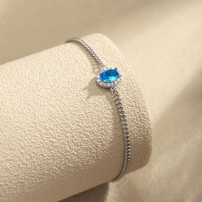 [Clara Jewels]Exquisite Oval Shape Bracelet