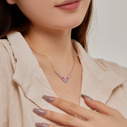 [Clara Jewels]Ornate Round Cut Necklace
