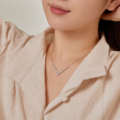 [Clara Jewels]Ornate Round Cut Necklace