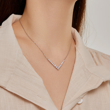 [Clara Jewels]Ornate Round Cut Necklace