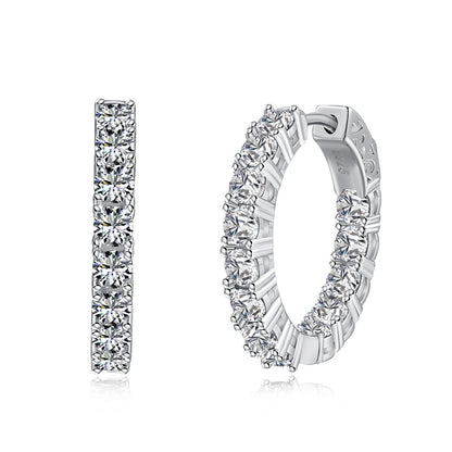 [Clara Jewels]Unique Round Cut Daily Earrings
