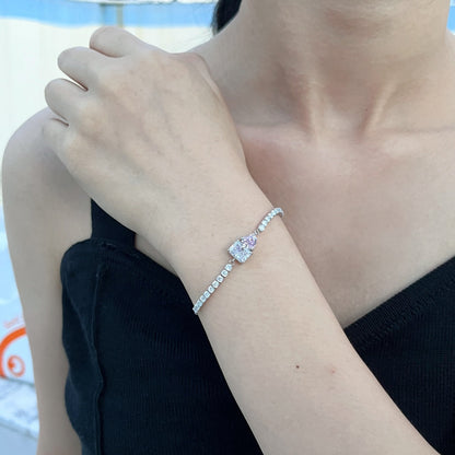 [Clara Jewels]Dazzling Unique Multi Shape Lover Bracelet