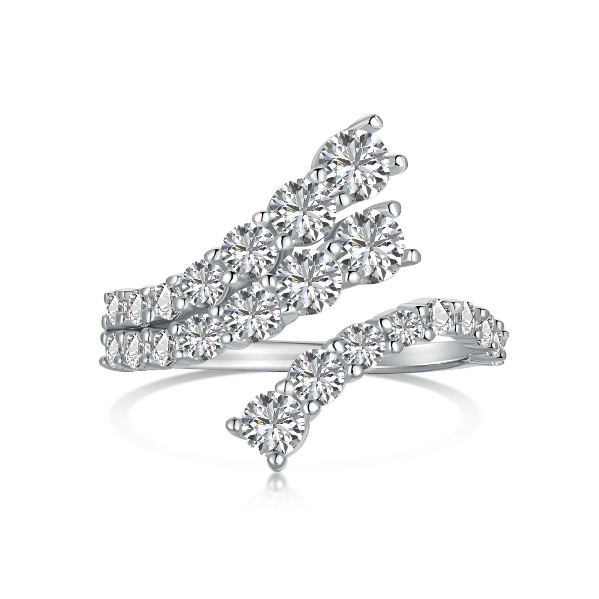 [Clara Jewels]Unique Vivid Snake Shape Daily Ring