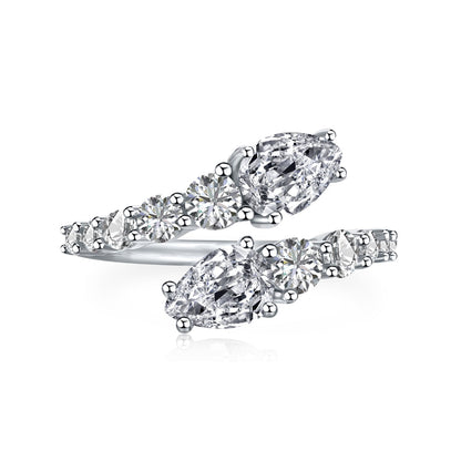 [Clara Jewels]Delicate Lively Snake Shape Daily Ring