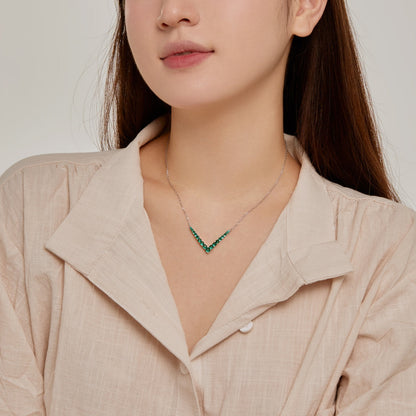 [Clara Jewels]Ornate Round Cut Necklace