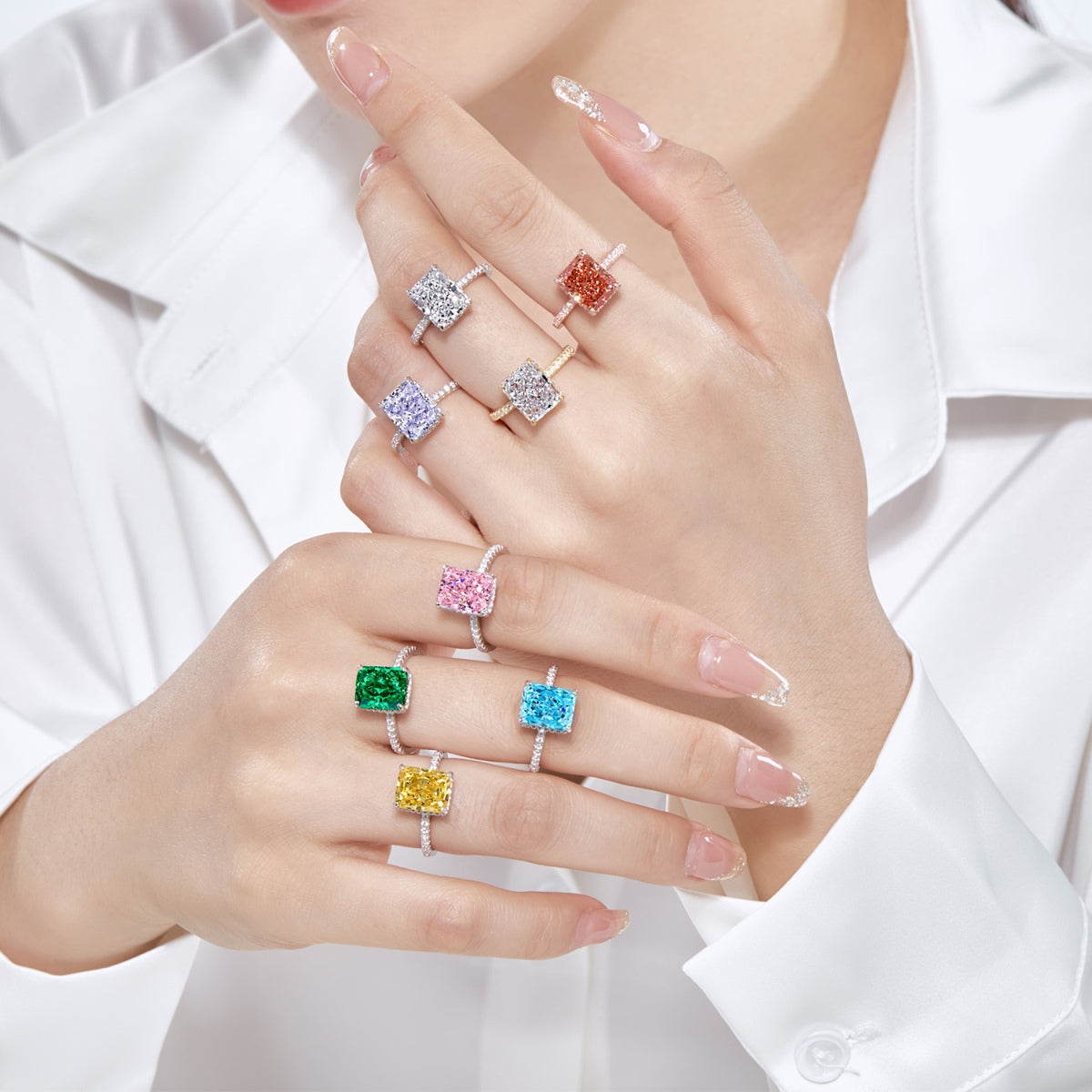[Clara Jewels]4.0 Carat Luxurious Engagement Ring