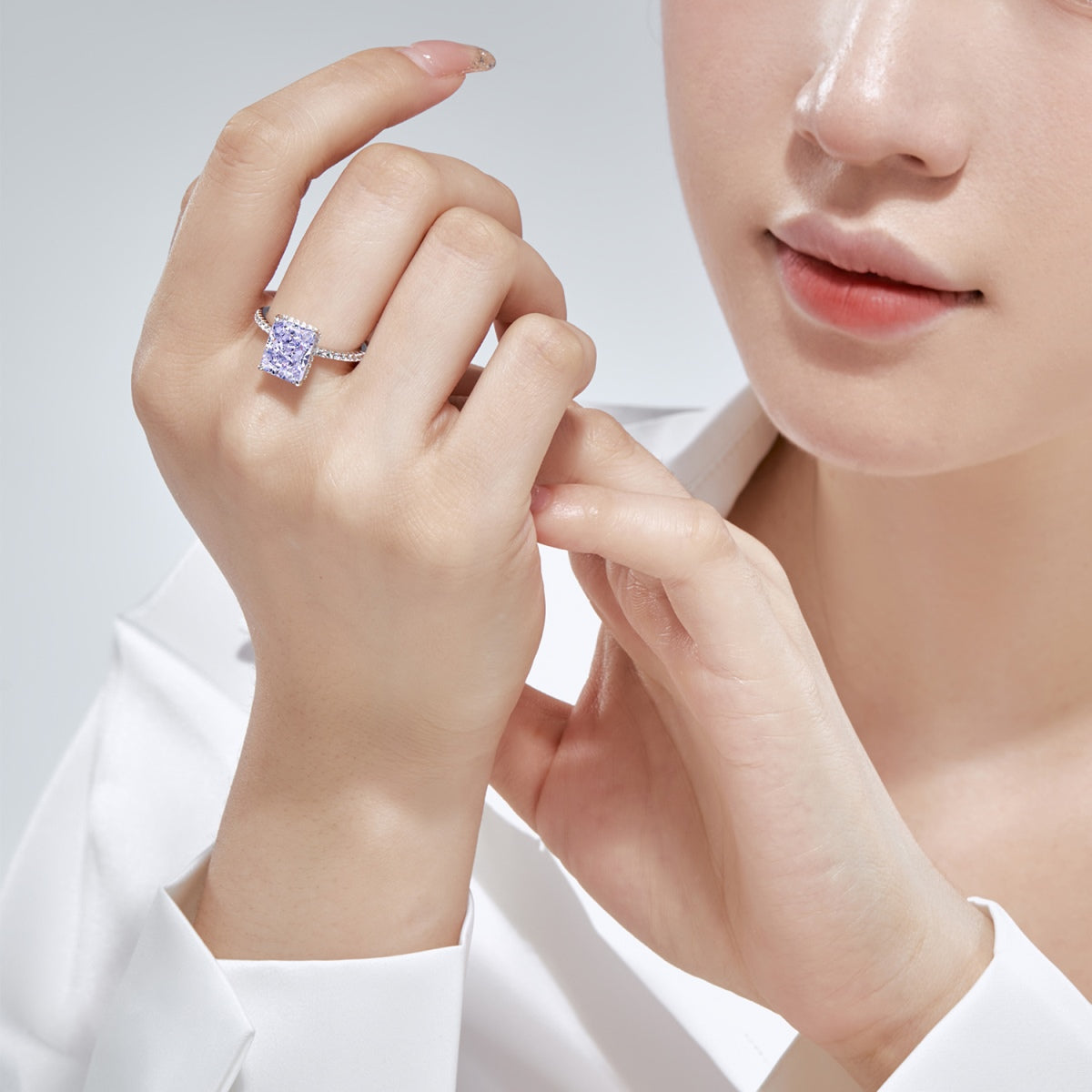 [Clara Jewels]4.0 Carat Luxurious Engagement Ring