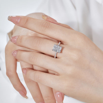 [Clara Jewels]4.0 Carat Luxurious Engagement Ring