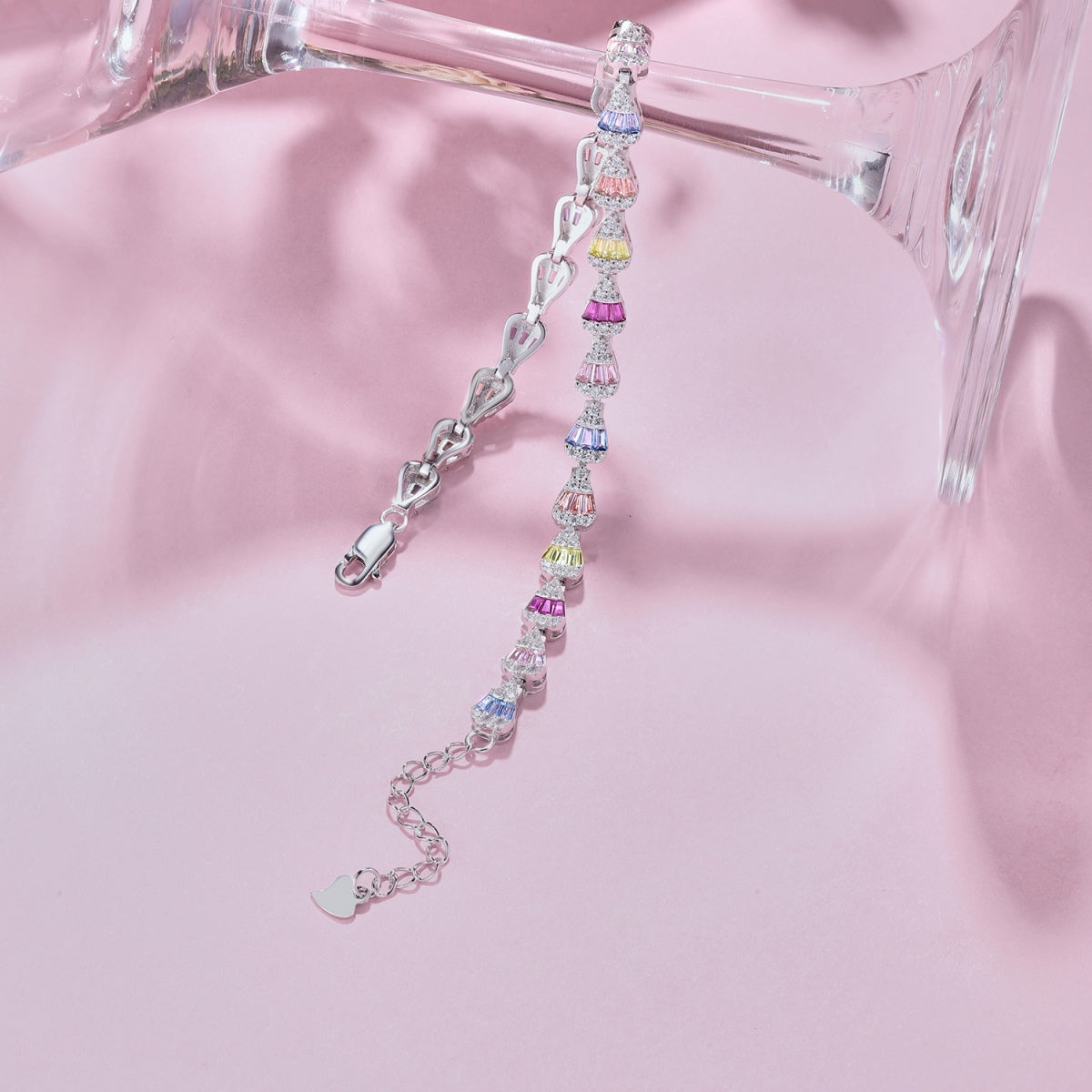 [Clara Jewels]Radiant Water Drop Shape Daily Bracelet