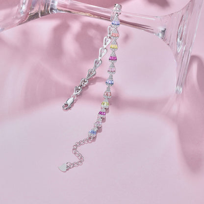 [Clara Jewels]Radiant Water Drop Shape Daily Bracelet