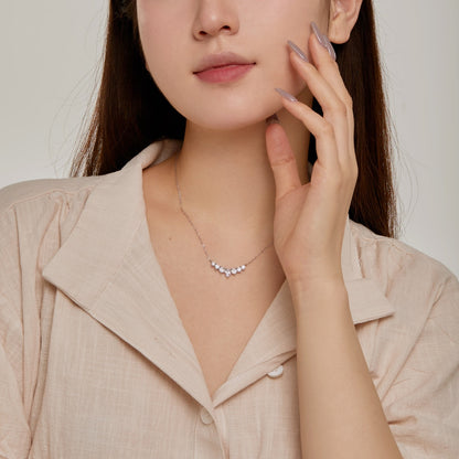 [Clara Jewels]Dainty Colorful Heart Necklace