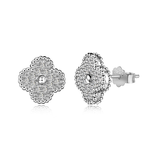 [Clara Jewels]Four Leaf Clover Fashion Earrings