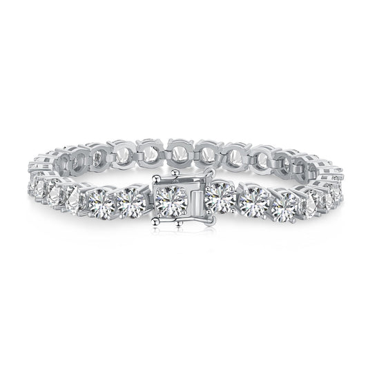 [Clara Jewels]0.75 Carat Dazzling Round Cut Wedding Bracelet