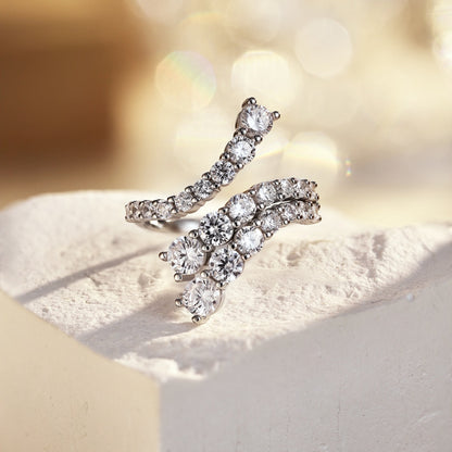 [Clara Jewels]Unique Vivid Snake Shape Daily Ring