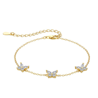 [Clara Jewels]Radiant Butterfly Shape Necklace