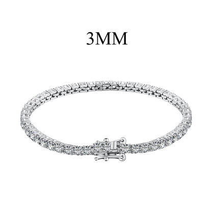 [Clara Jewels]Radiant Colorful Round Cut Party Bracelet