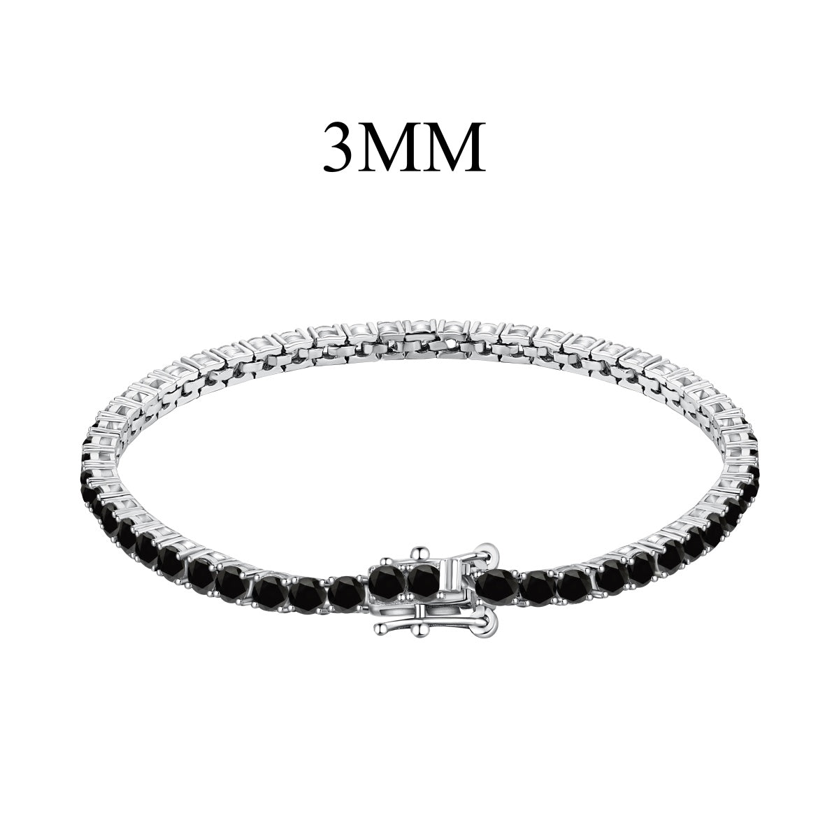 [Clara Jewels]Radiant Colorful Round Cut Party Bracelet