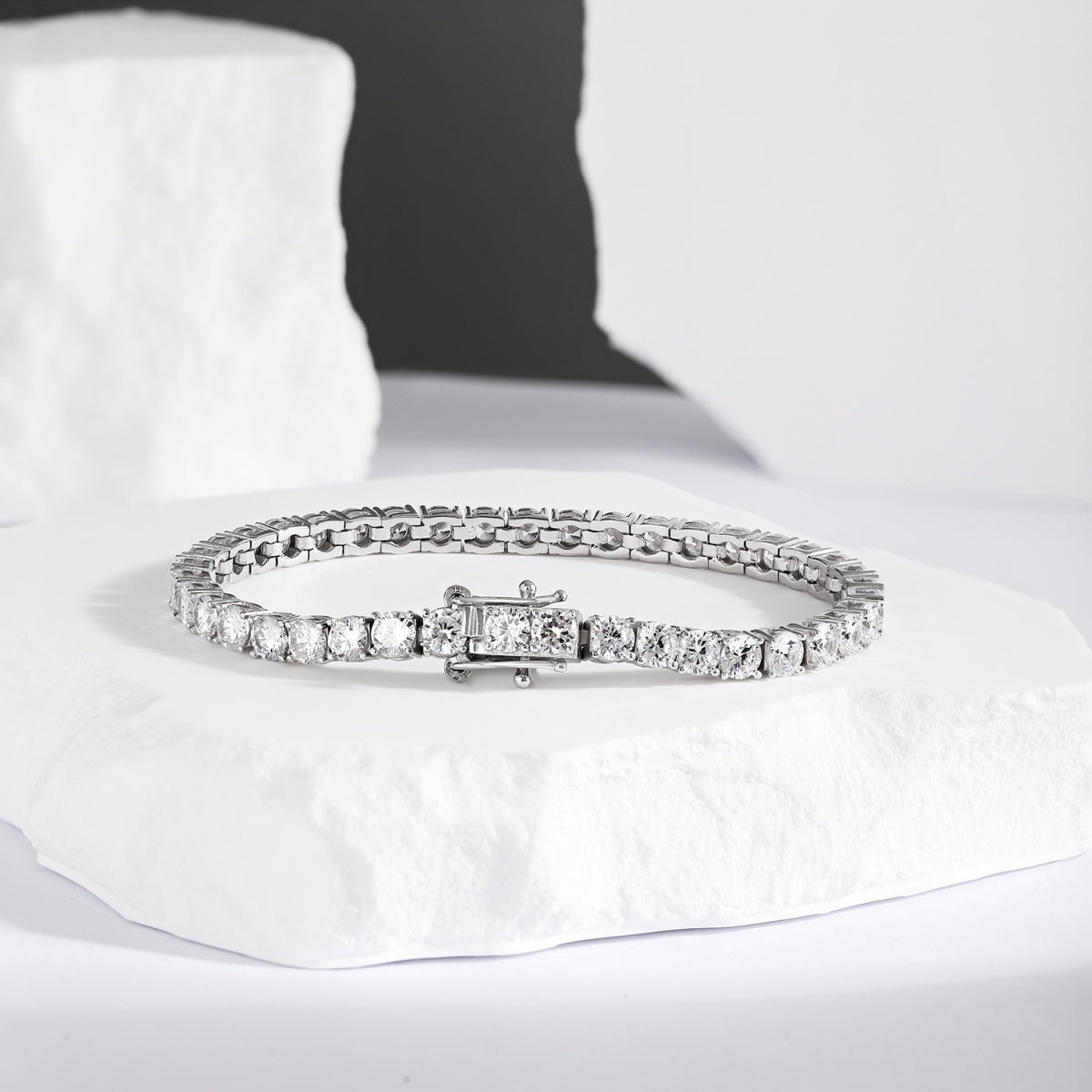 [Clara Jewels]Radiant Colorful Round Cut Party Bracelet